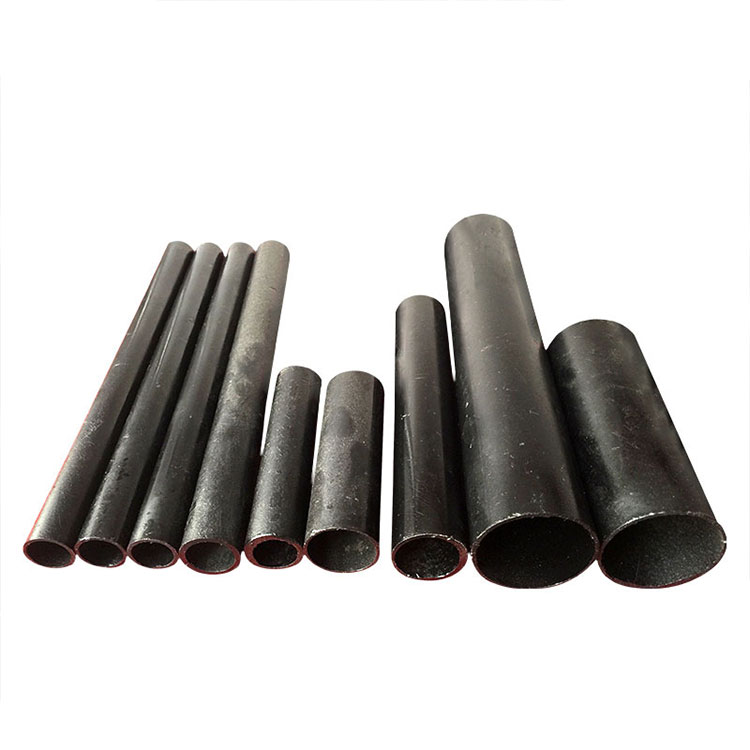 Factory Provided Black Iron Round Mild Erw Steel Pipe Seamless Pipes And Seamless Tubes 