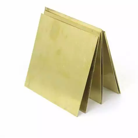 ASTM Gold Plated Brass Copper Sheet C22000 Brass Custom-made Copper Plates