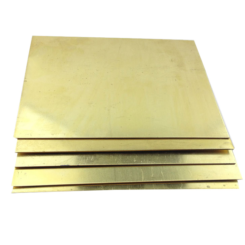 ASTM Gold Plated Brass Copper Sheet Brass Custom-made Copper Plates