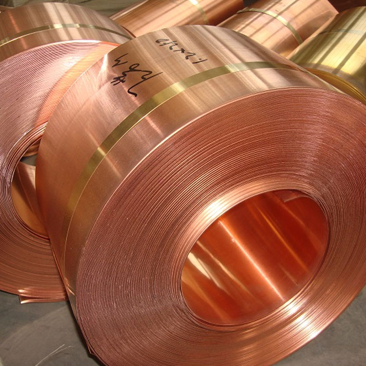99.9% Pure Copper Coils C1100 C1200 C1020 C5191 Phosphor Bronze Decorative Earthing Copper Coil Copper Roll