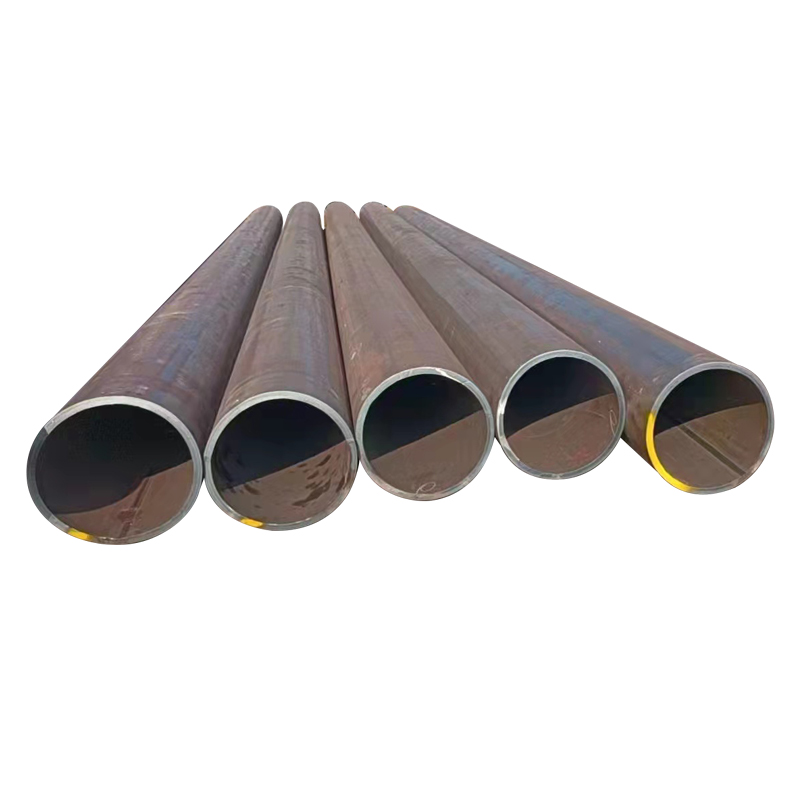 Ms Steel ERW Carbon ASTM A53 Black Iron Pipe Welded Sch40 Steel Pipe for Building Material
