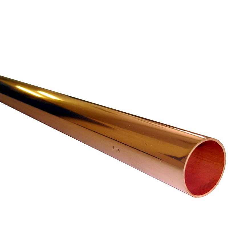 Pure Copper Pipe 99.99% Copper Pipe C1100 1mm Copper Decorative Pipes